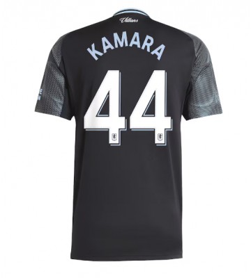 Aston Villa Boubacar Kamara #44 Segunda Equipación 2025-26 Manga Corta